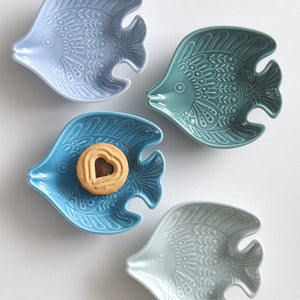 Butterflyfish Small Plate Hasami Ware Made in Japan