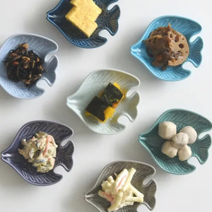 Butterflyfish Small Plate Hasami Ware Made in Japan