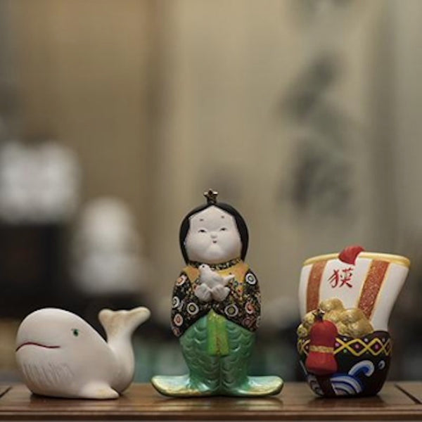 Starbucks Japan Ceramic Whale Doll