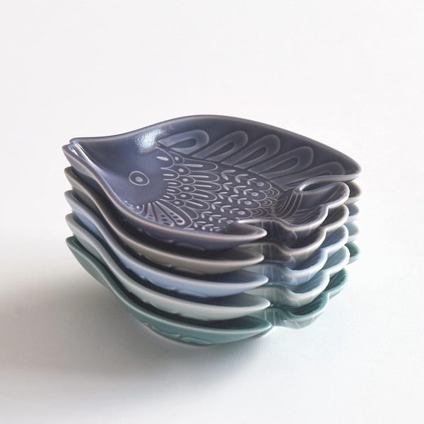 Butterflyfish Small Plate Hasami Ware Made in Japan