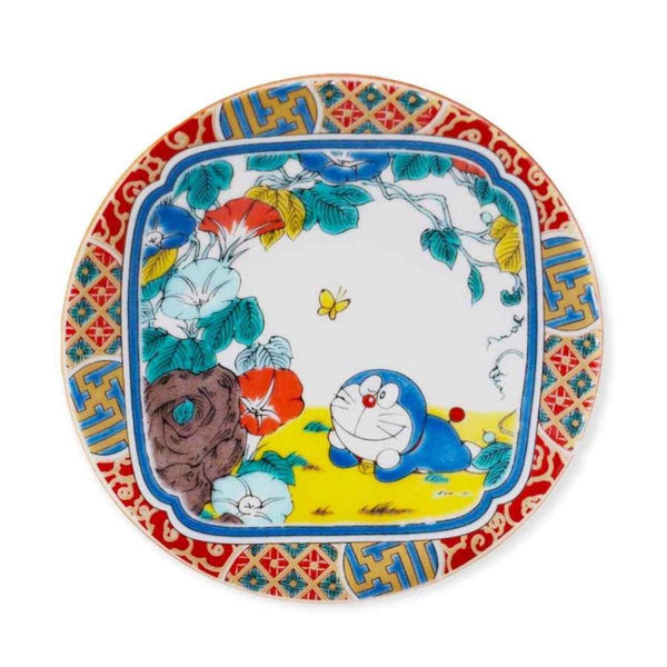 Doraemon Small Plate Set of 5 Plates Kutani Ware (12.0 x 2.0cm) Made in Japan
