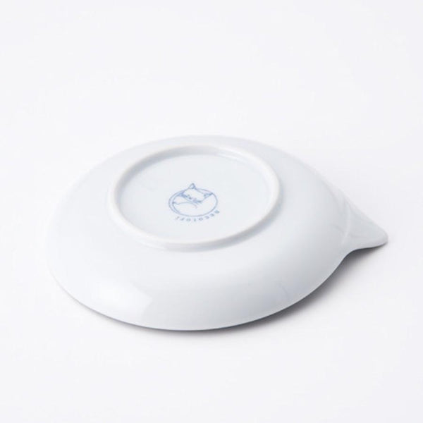 Cat Plate Set of 5 Plates ‘Neco’ Ishimaru Hasami Ware (14cm)