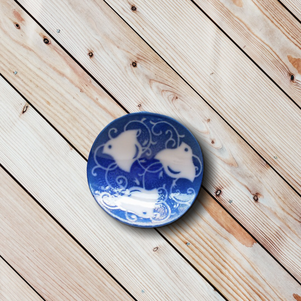 Mino Ware Bird Chopsticks Rest - 3 Birds Design