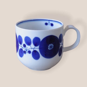 Flower Cup Bloom ‘Wreath’ Hakusan Ware (8.7 x 8.2cm)