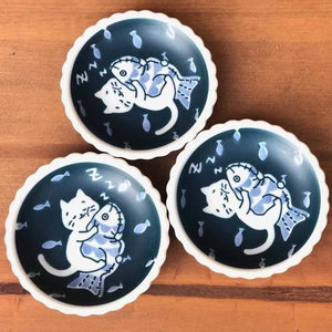 ねことにちようび  ねこと日曜日 10m 丸皿 おしゃれ クリスマスプレゼント