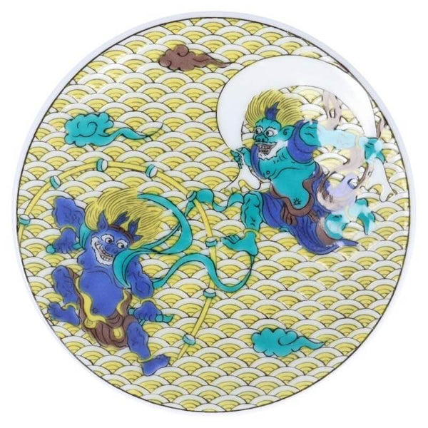 Kutani Ware Lucky Motif Mini Plate – Kissho Collection, 39 Designs, 9.5cm (3.7"), Japanese Porcelain, Made in Japan