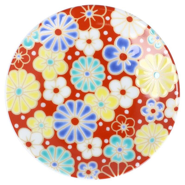 Kutani Ware Lucky Motif Mini Plate – Kissho Collection, 39 Designs, 9.5cm (3.7"), Japanese Porcelain, Made in Japan