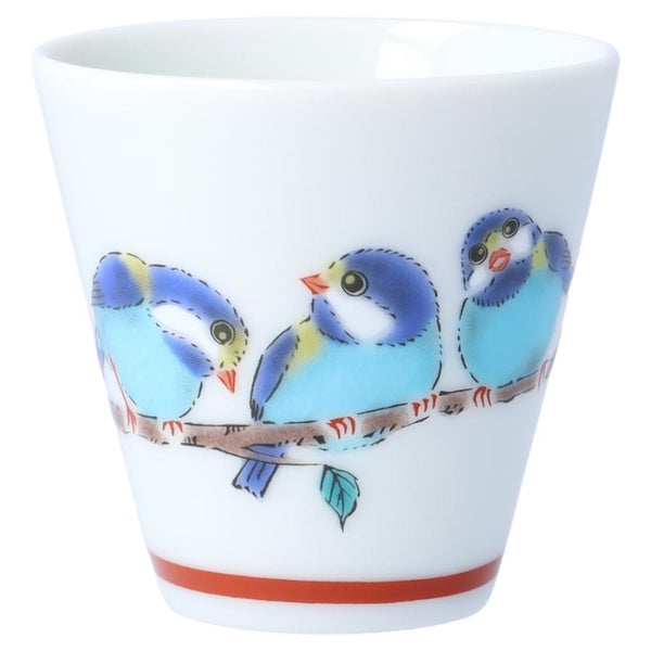 Kutani Ware Lucky Choko Sake Cup – Kissho Collection, 38 Designs Japanese Porcelain, Made in Japan