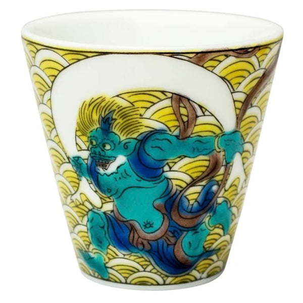 Kutani Ware Lucky Choko Sake Cup – Kissho Collection, 38 Designs Japanese Porcelain, Made in Japan