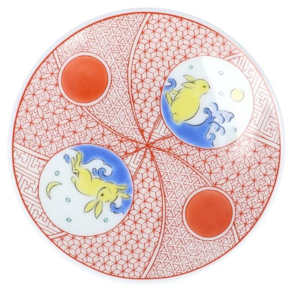 Kutani Ware Lucky Motif Mini Plate – Kissho Collection, 39 Designs, 9.5cm (3.7"), Japanese Porcelain, Made in Japan