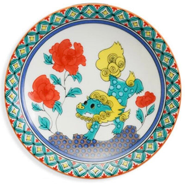 Kutani Ware Lucky Motif Small Plate – Kissho Collection, 15 Designs, 4.7" Japanese Porcelain Plate, Made in Japan