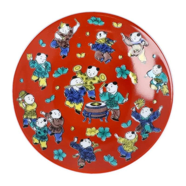 Kutani Ware Lucky Motif Mini Plate – Kissho Collection, 39 Designs, 9.5cm (3.7"), Japanese Porcelain, Made in Japan