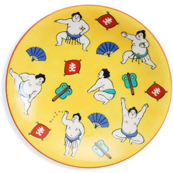 Kutani Ware Lucky Motif Small Plate – Kissho Collection, 15 Designs, 4.7" Japanese Porcelain Plate, Made in Japan