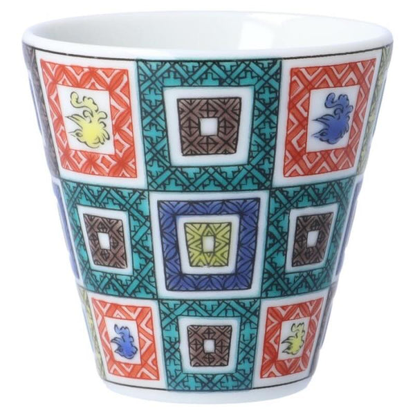 Kutani Ware Lucky Choko Sake Cup – Kissho Collection, 38 Designs Japanese Porcelain, Made in Japan