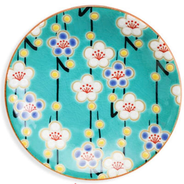 Kutani Ware Lucky Motif Small Plate – Kissho Collection, 15 Designs, 4.7" Japanese Porcelain Plate, Made in Japan