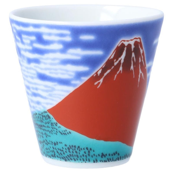 Kutani Ware Lucky Choko Sake Cup – Kissho Collection, 38 Designs Japanese Porcelain, Made in Japan