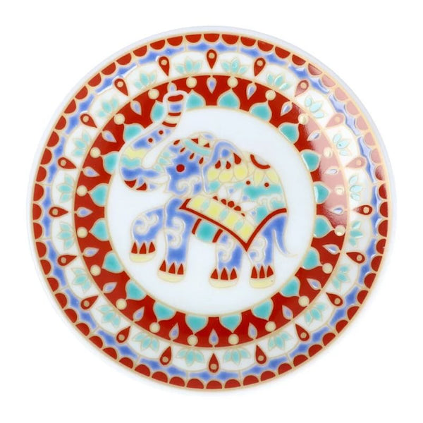 Kutani Ware Lucky Motif Mini Plate – Kissho Collection, 39 Designs, 9.5cm (3.7"), Japanese Porcelain, Made in Japan