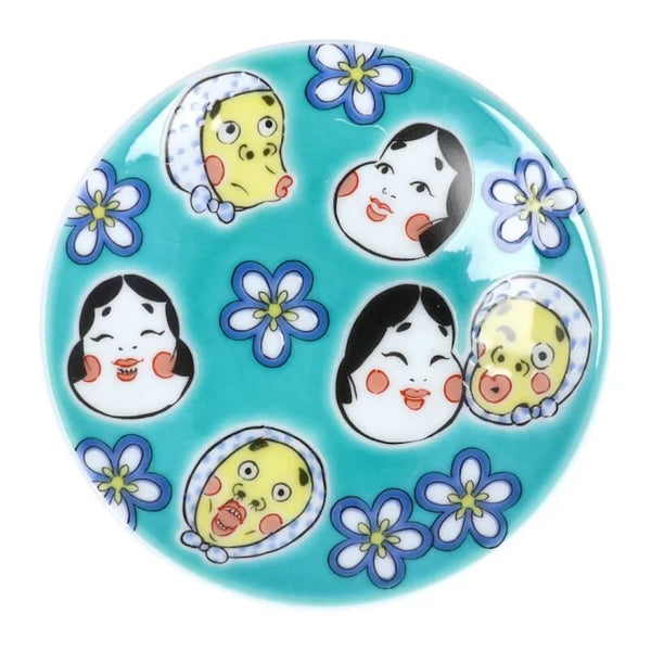 Kutani Ware Lucky Motif Mini Plate – Kissho Collection, 39 Designs, 9.5cm (3.7"), Japanese Porcelain, Made in Japan