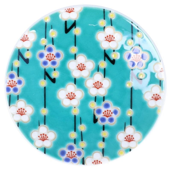 Kutani Ware Lucky Motif Mini Plate – Kissho Collection, 39 Designs, 9.5cm (3.7"), Japanese Porcelain, Made in Japan