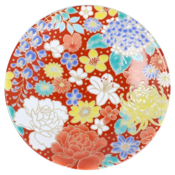 Kutani Ware Lucky Motif Mini Plate – Kissho Collection, 39 Designs, 9.5cm (3.7"), Japanese Porcelain, Made in Japan