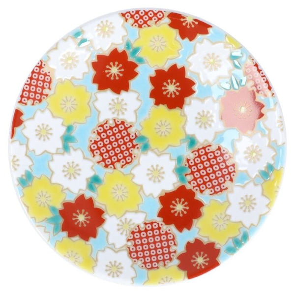 Kutani Ware Lucky Motif Mini Plate – Kissho Collection, 39 Designs, 9.5cm (3.7"), Japanese Porcelain, Made in Japan