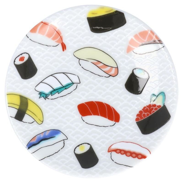 Kutani Ware Lucky Motif Mini Plate – Kissho Collection, 39 Designs, 9.5cm (3.7"), Japanese Porcelain, Made in Japan