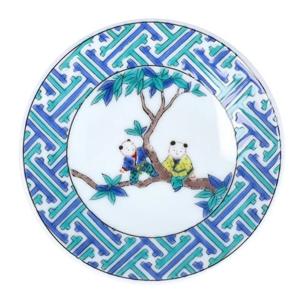 Kutani Ware Lucky Motif Mini Plate – Kissho Collection, 39 Designs, 9.5cm (3.7"), Japanese Porcelain, Made in Japan