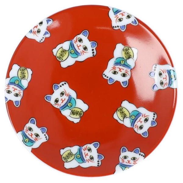 Kutani Ware Lucky Motif Mini Plate – Kissho Collection, 39 Designs, 9.5cm (3.7"), Japanese Porcelain, Made in Japan