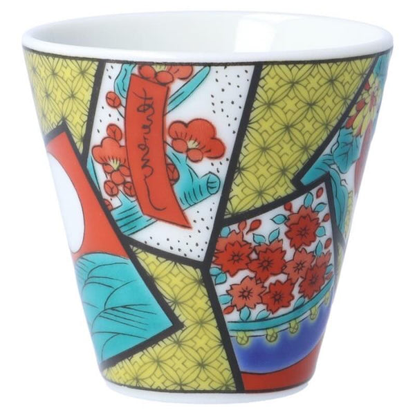 Kutani Ware Lucky Choko Sake Cup – Kissho Collection, 38 Designs Japanese Porcelain, Made in Japan