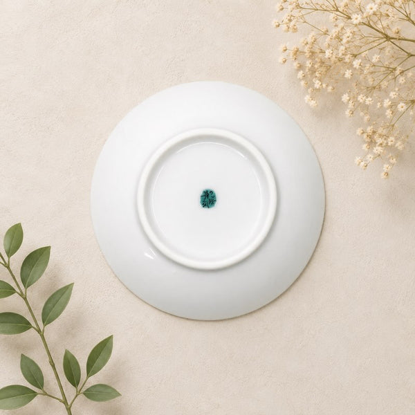 Japanese Kutani Ware Yamagara Small Plate Set (4-Inch / Set of 5) – Authentic Seikou Kiln Bird Dishes