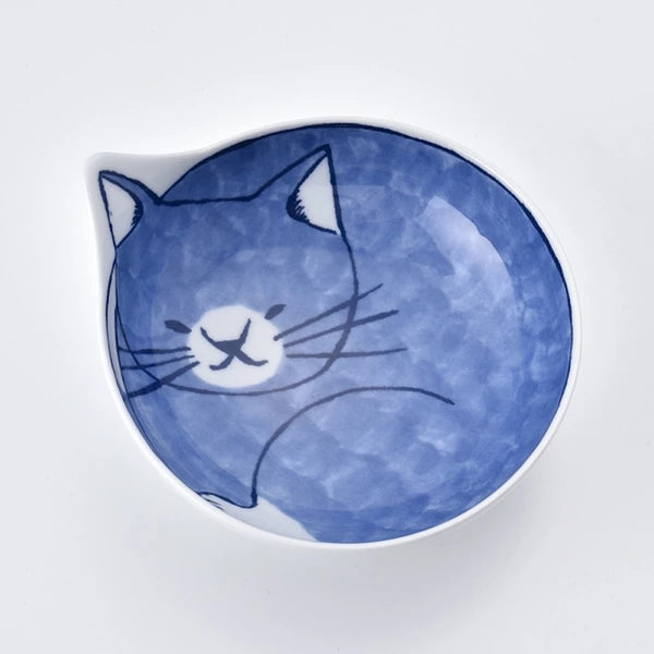 Large Neco Cat Bowl – Hasami Ware Porcelain, Made in Japan