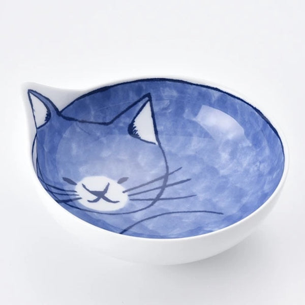 Large Neco Cat Bowl – Hasami Ware Porcelain, Made in Japan