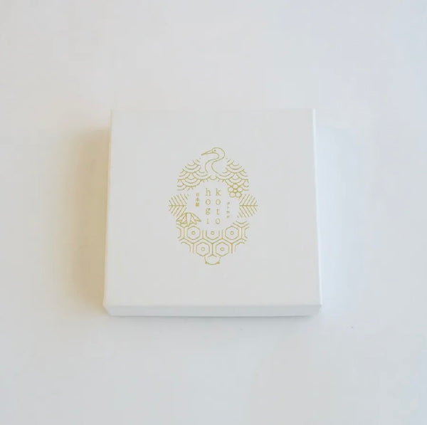 Crane & Turtle Series, Hand-Painted Crane Small Plate – Hasami Ware, Made in Japan