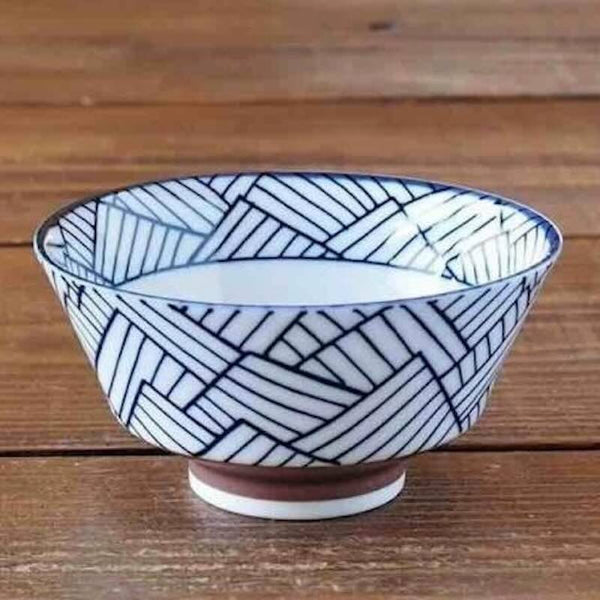 Juju Japanese Rice Bowl 5 in (12.8 cm), 5 designs, Authentic Mino Ware Porcelain Bowl, Made in Japan