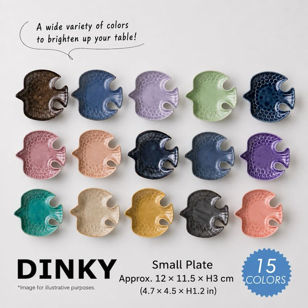 DINKY Bird Shaped Small Plate 15 Designs – Authentic Japanese Mino Ware, Made in Japan