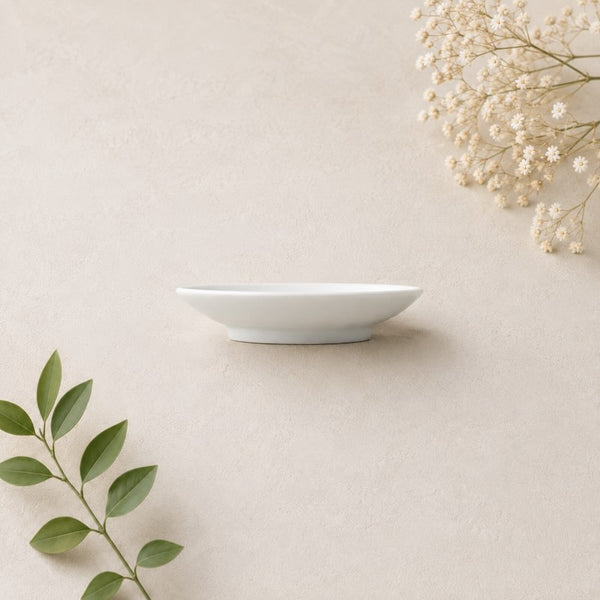 Japanese Kutani Ware Yamagara Small Plate Set (4-Inch / Set of 5) – Authentic Seikou Kiln Bird Dishes