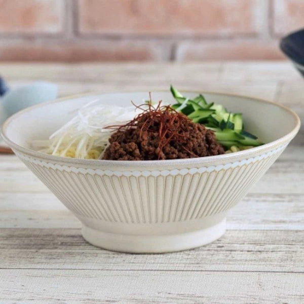 Albee Ramen Bowl 1,100 ml (37.2 fl oz) in 3 Colors, Made in Japan, Mino Ware