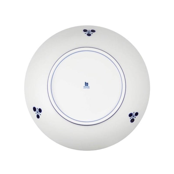 Bloom Japanese Deep Dish – Bouquet Design, Hand-Painted Hasami Ware Porcelain, 20 cm (7.9 in), Made in Japan