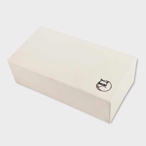 Coneco Small Cat Plate Set of 4 Plates, Made in Japan, Hasami Ware Porcelain