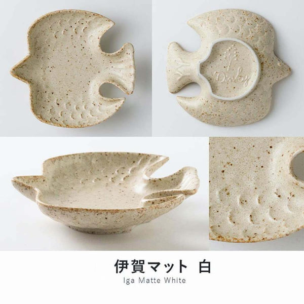 DINKY Bird Small Plate Set of 3 Colors – Japanese Mino Ware Porcelain Dessert Plates, Made in Japan