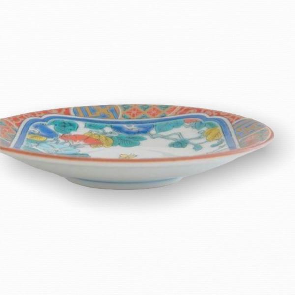 ドラえもん 九谷焼 小皿 12cm おしゃれ 庄三風 彩色金襴手 dorameon 食器 日本製