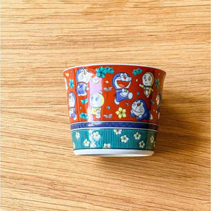 Doraemon Soba Cup Set of 5 Cups Kutani Ware (8.1 x6.5cm)