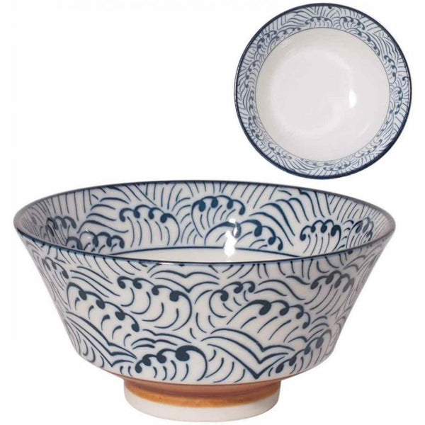 JUJU Japanese Mino Ware Donburi Bowl 5.9" (15 cm) –, Made in Japan Ceramic Serving Bowl