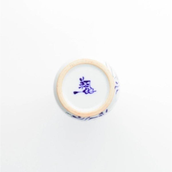Crane & Turtle Japanese Sake Bottle 300ml (10.1 fl oz) – Hand-Painted Hasami Ware, Made in Japan Drinkware