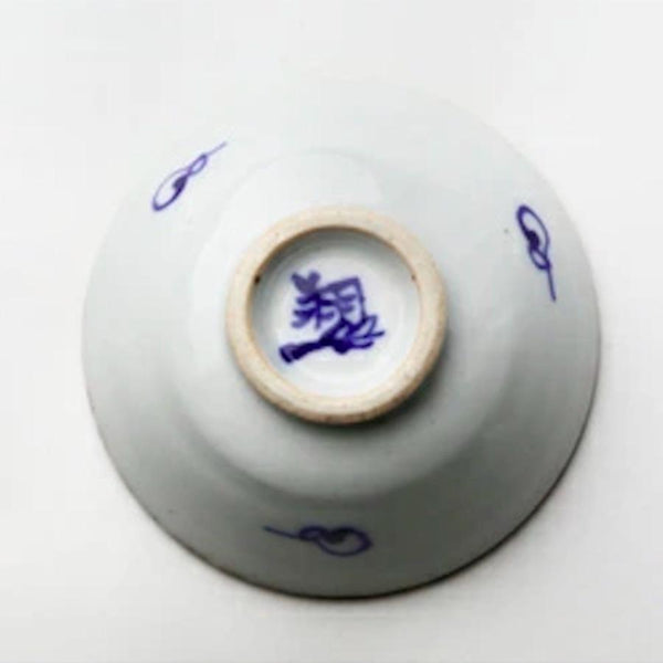 Crane & Turtle Series Hand-Painted Crane Sake Cup 50ml (1.7 fl oz) – Hasami Ware, Made in Japan Drinkware