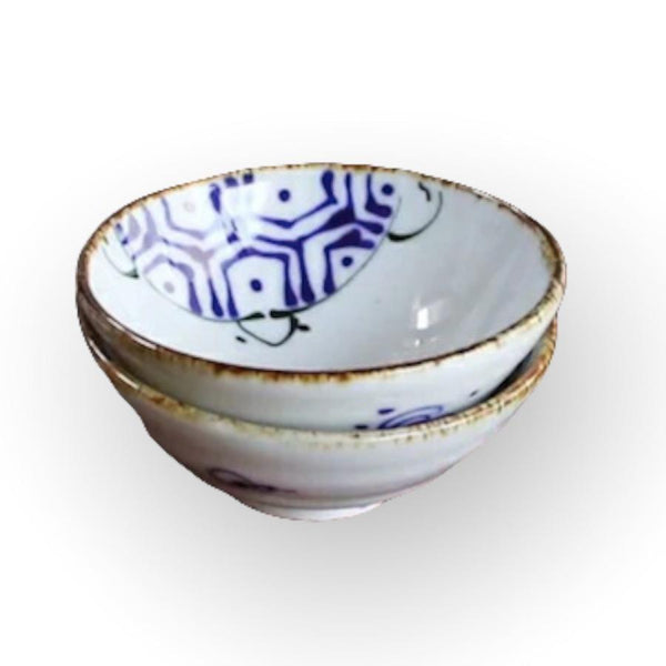 Crane & Turtle Series Hand-Painted Turtle Sake Cup 50ml (1.7 fl oz) – Hasami Ware, Made in Japan Drinkware