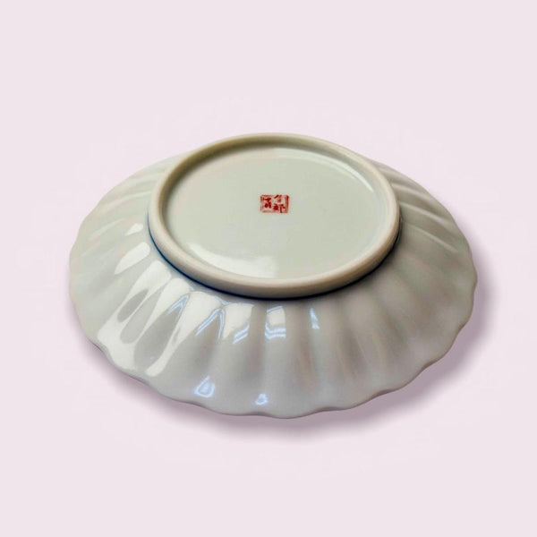 Kutani Ware Japanese Porcelain Small Plate Set of 5, 13cm (5.1") – Traditional Designs, Made in Japan