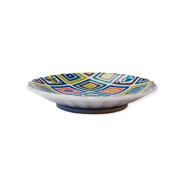Kutani Ware Japanese Chrysanthemum Mini Plate Set of 5 – Traditional Designs, Made in Japan