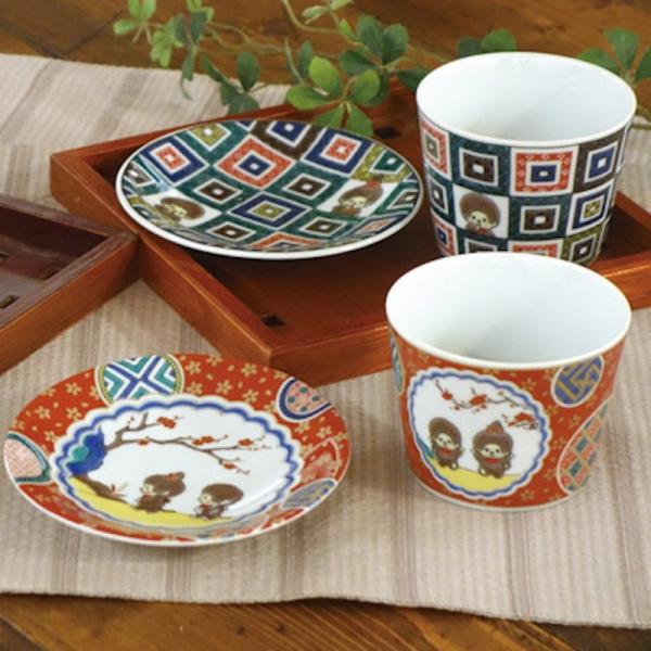 九谷焼 モンチッチ そばちょこ そば猪口 カップ おしゃれ 日本製 かわいい 食器