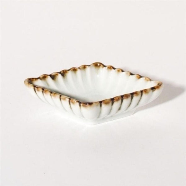 Earth & Ivory Japanese Mini Plates & Bowls – 6 Designs, Mino Ware Porcelain, Made in Japan